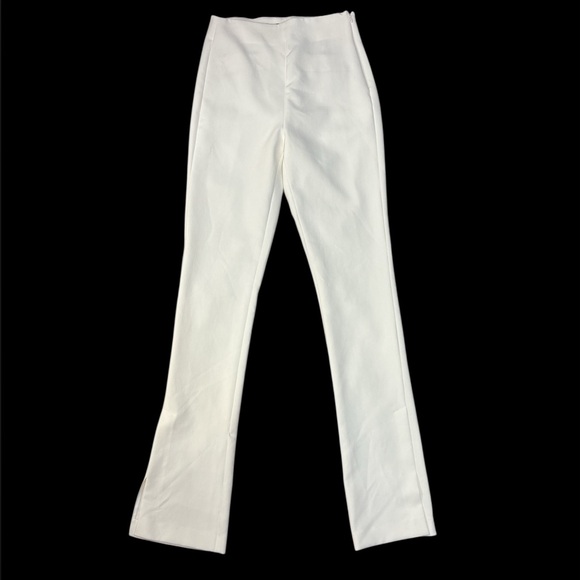 Zara high waisted slacks split hem boot cut dress pants small - Picture 5 of 6
